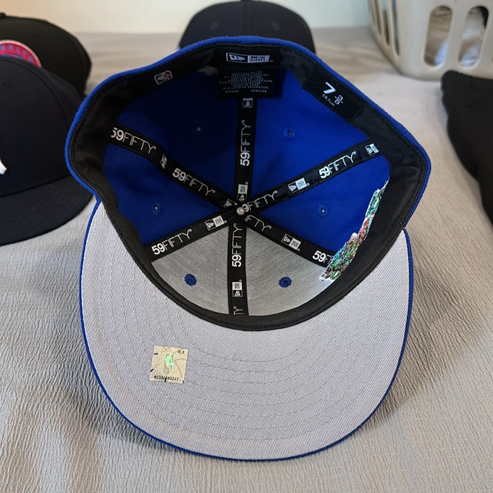 New Era NBA Fitted Hat: NY Knicks Size 7 3/8 - Picture 6 of 6